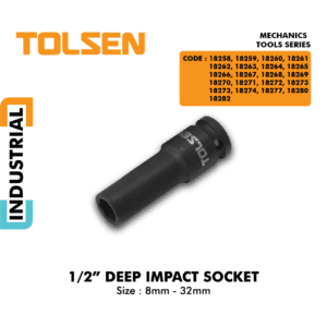1/2" DEEP IMPACT SOCKET
