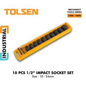 10 PCS 1/2" IMPACT SOCKET SET