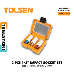 3 PCS 1/2" IMPACT SOCKET SET