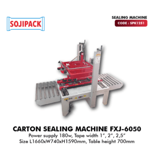 CARTON SEALING MACHINE FXJ-6050